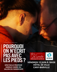 Pourquoi on n'écrit pas avec les pieds ?