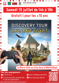 Discovery tour Egypte ancienne à la Micro-Folie