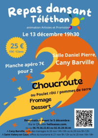 Repas dansant Téléthon