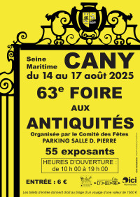 Foire aux antiquités 2025
