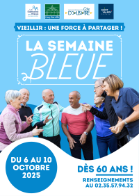 Semaine Bleue : 6 au 10 octobre 2025