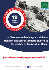 Hommage aux victimes civiles et militaires de la guerre d'Algérie et des combats en Tunisie et au Maroc