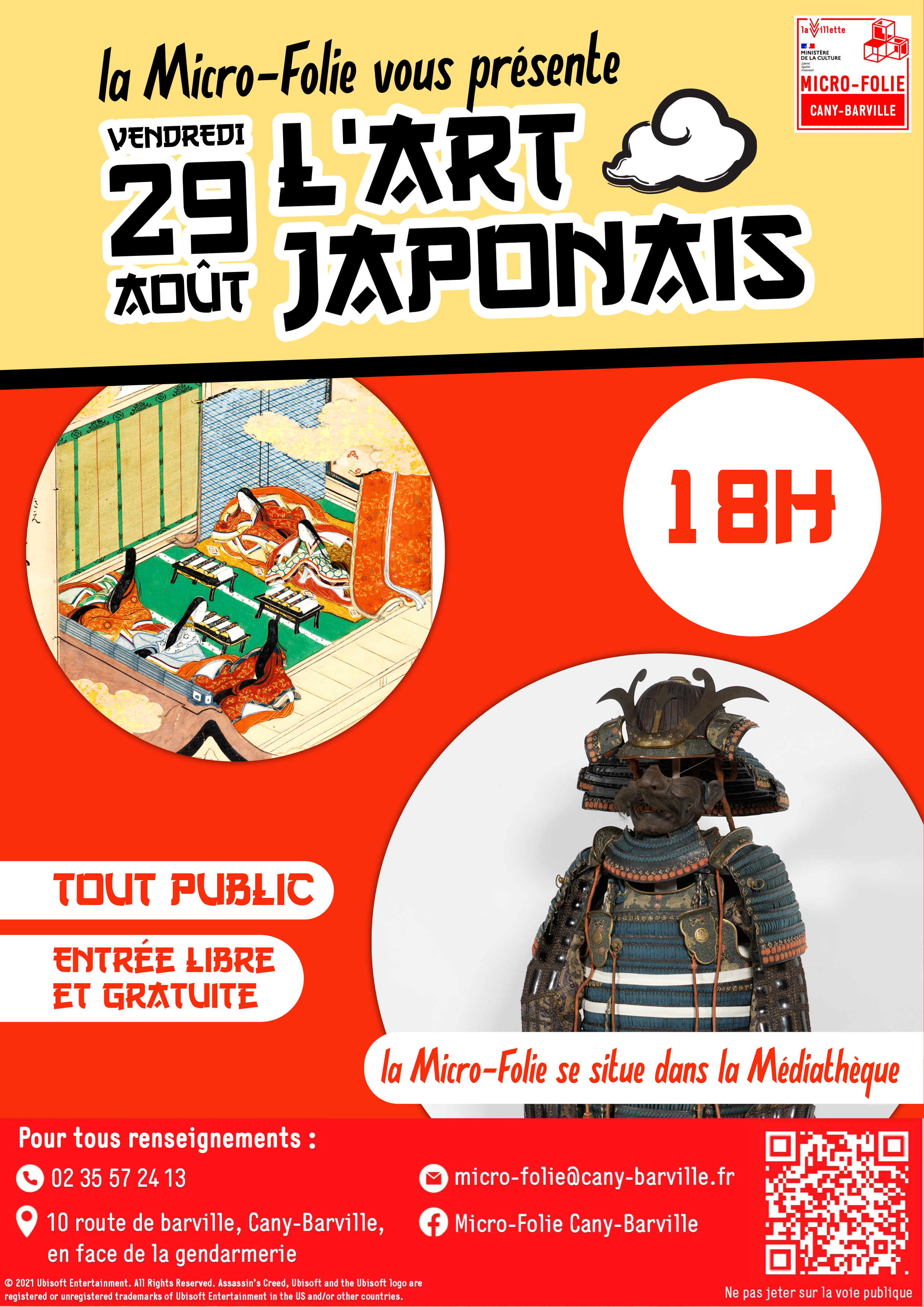 Micro-Folie - l'Art Japonais : 29 août 2025