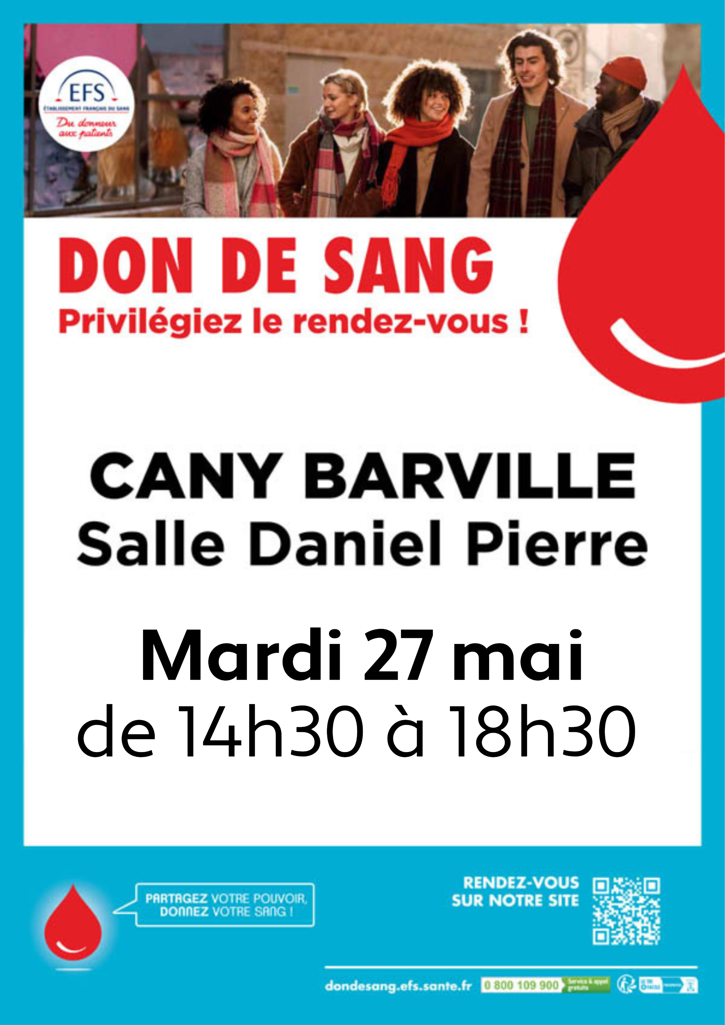 Le don du sang, un défi permanent !