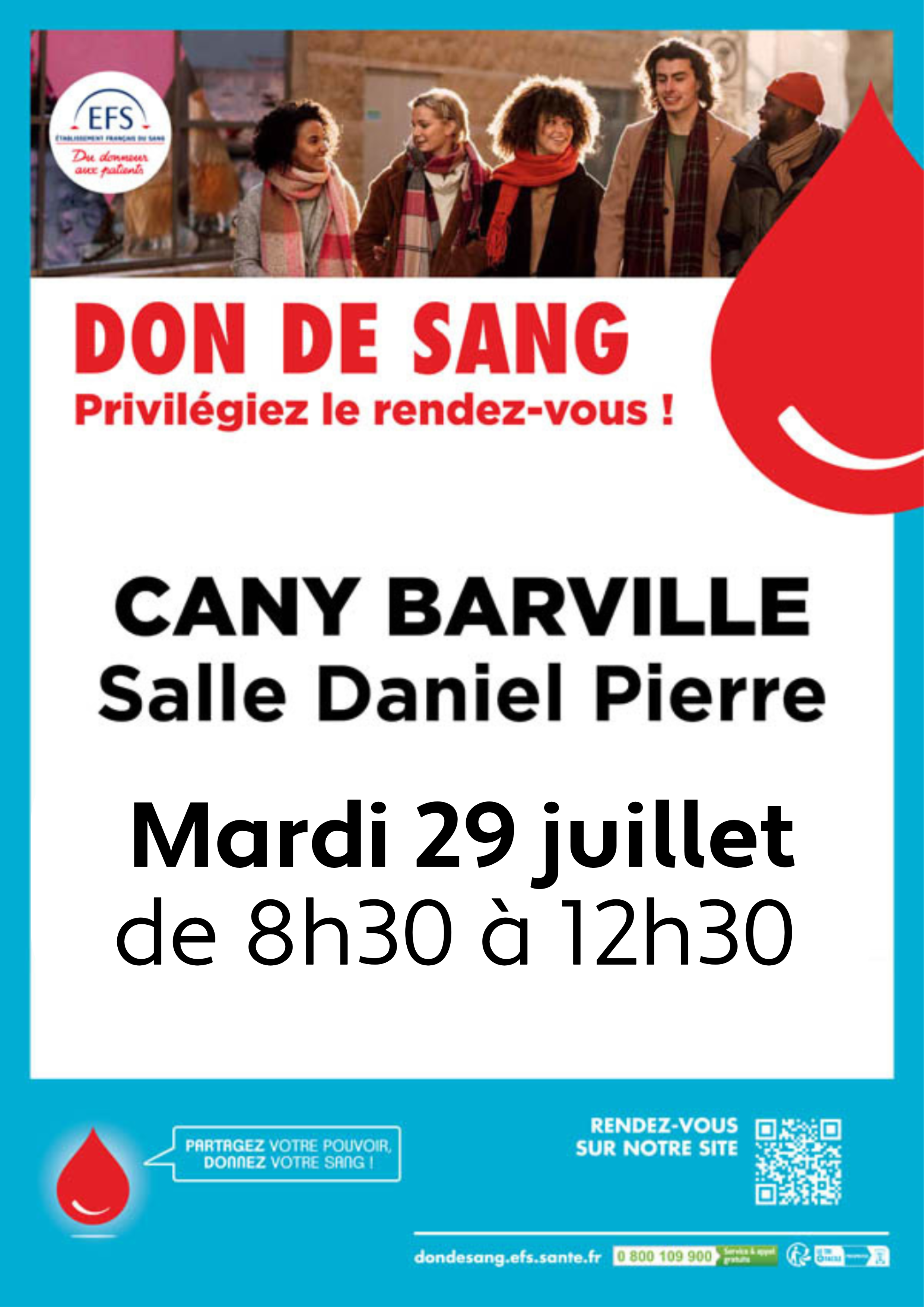 Don du sang juillet 2025