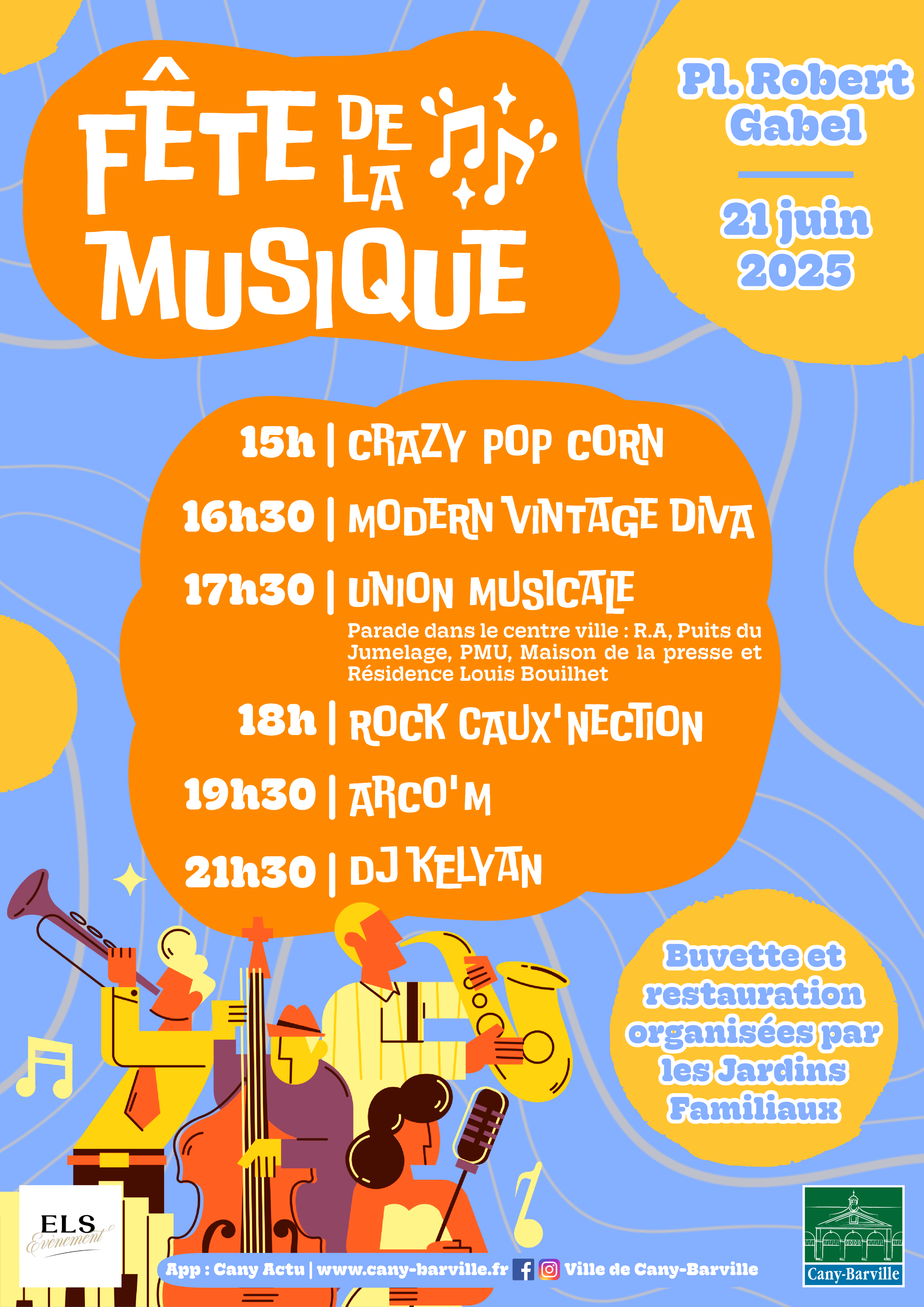 Fête de la musique : 21 juin 2025