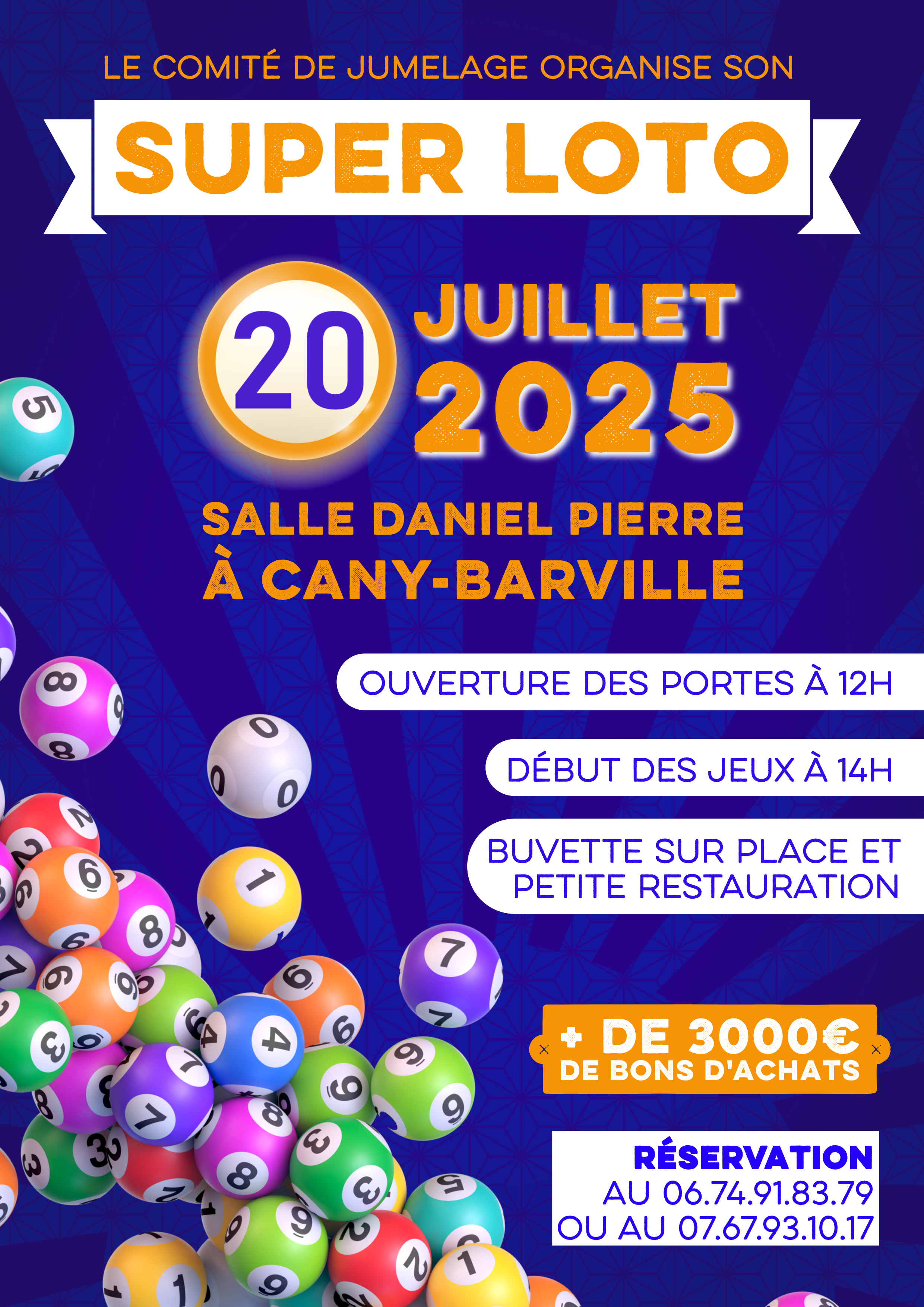Loto du Comité de Jumelage : 20 juillet 2025