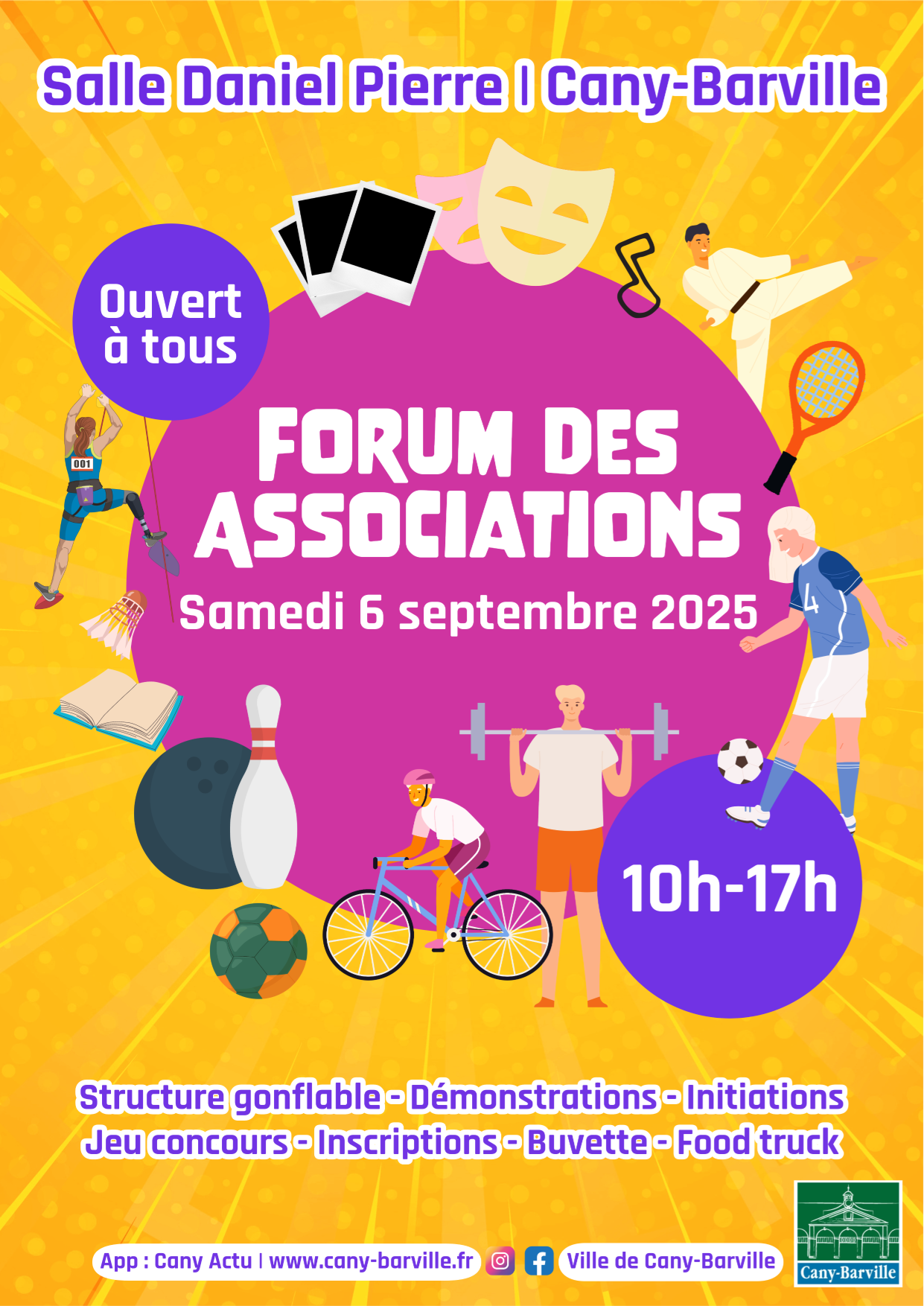 Forum des associations : 6 septembre 2025