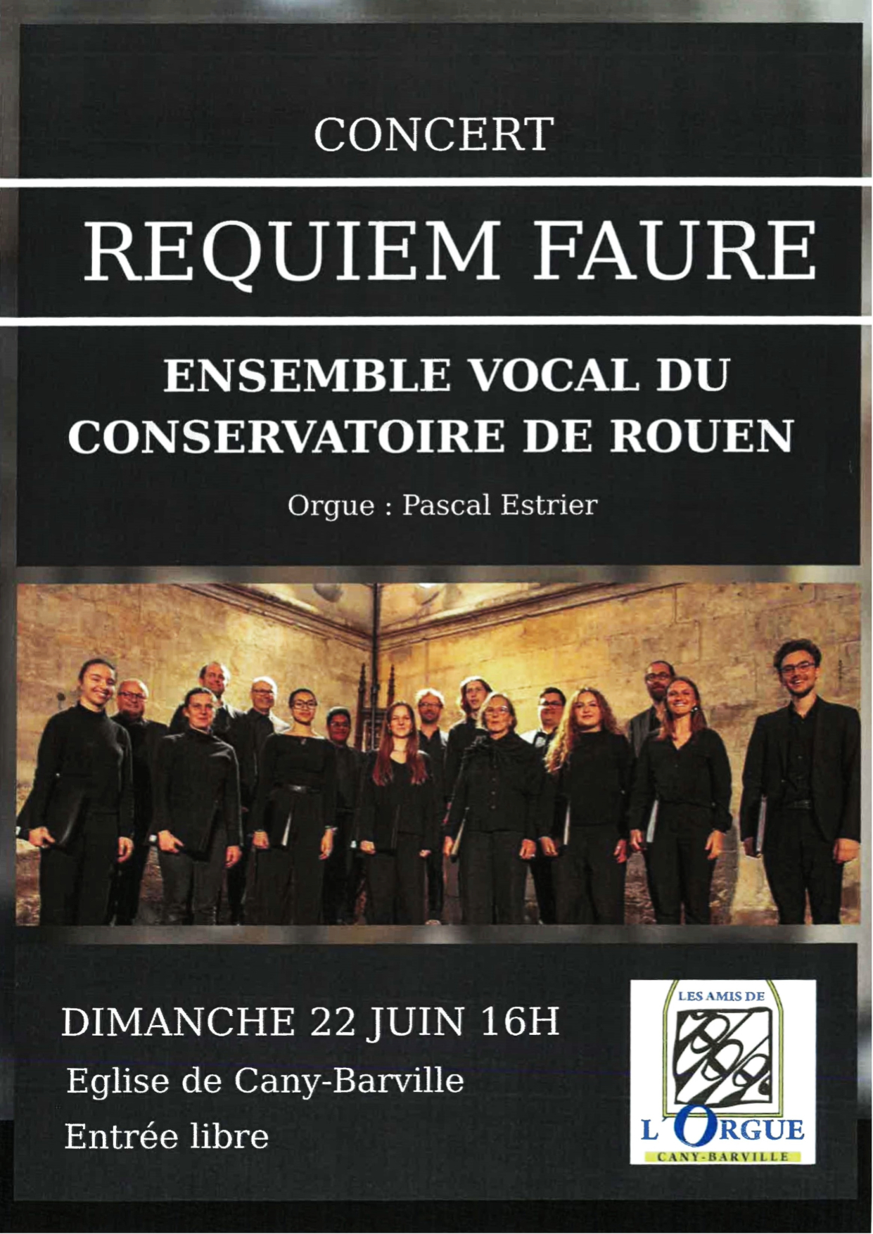 Concert Requiem Faure : 22 juin 2025